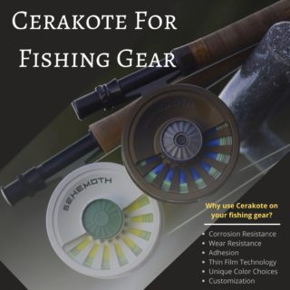 Did you know you can customize your fishing gear with Cerakote? Give your fishing reel a makeover with Branson Cerakote!