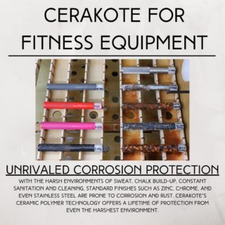 Cerakote for fitness equipment? Leading fitness equipment manufacturers across the world are choosing Cerakote! To customize and protect your fitness equipment, contact us now! 
www.BransonCerakote.com

#smallbusinesses #bransonmo #cerakote #fitnesslife