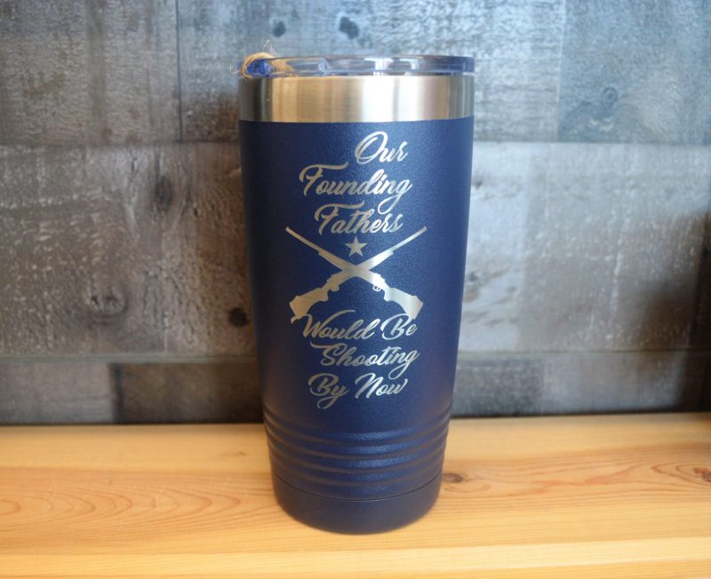 Founding Fathers Tumbler Stencil