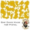 Gap Camo Stencil | Pistol