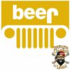 Jeep Beer Stencil