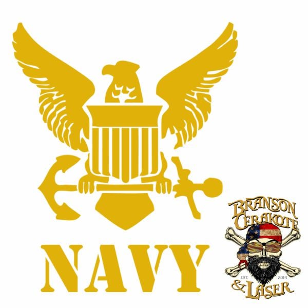 U.S. Navy Tumbler Stencil
