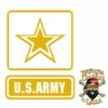 U.S. Army Tumbler Stencil