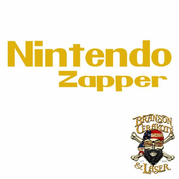 Nintendo Zapper Stencil