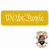 We the People Stencil