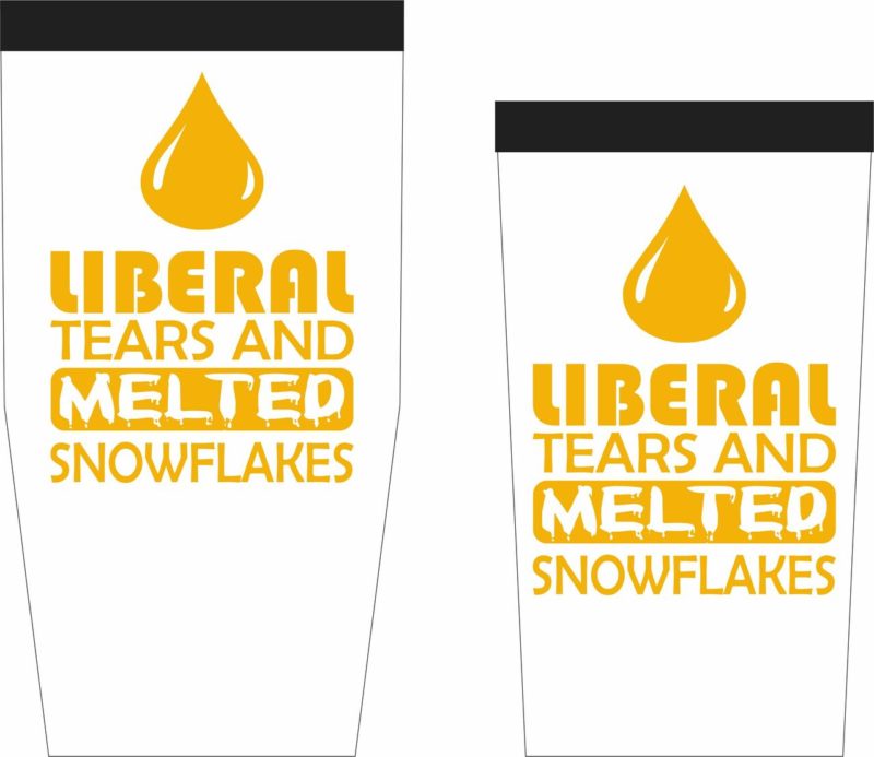 Liberal Tears Tumbler Stencil