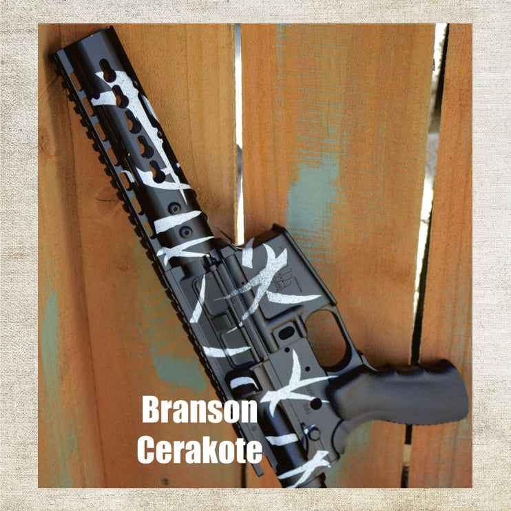 Carson Camo Pistol Stencil