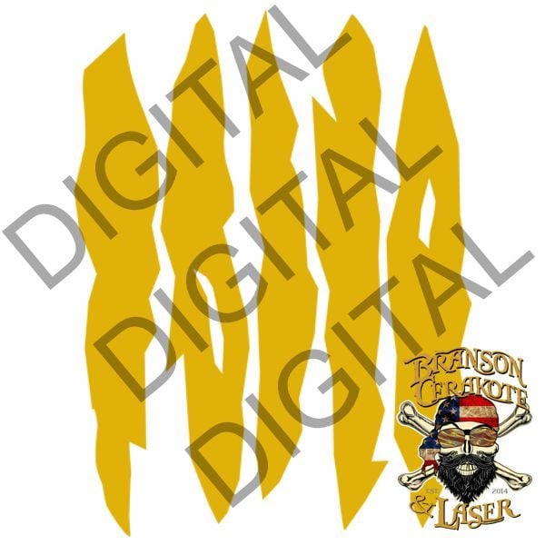 Bold Tiger Stripe Rifle I Digital Download