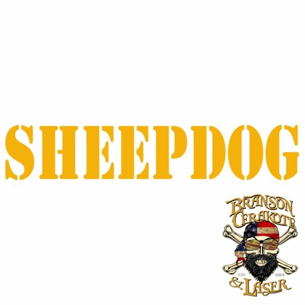 Sheepdog Stencil