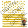 Tattered Stars and Stripes Digital Download